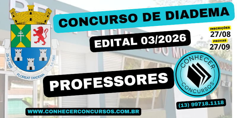 Diadema- Professores- 2026